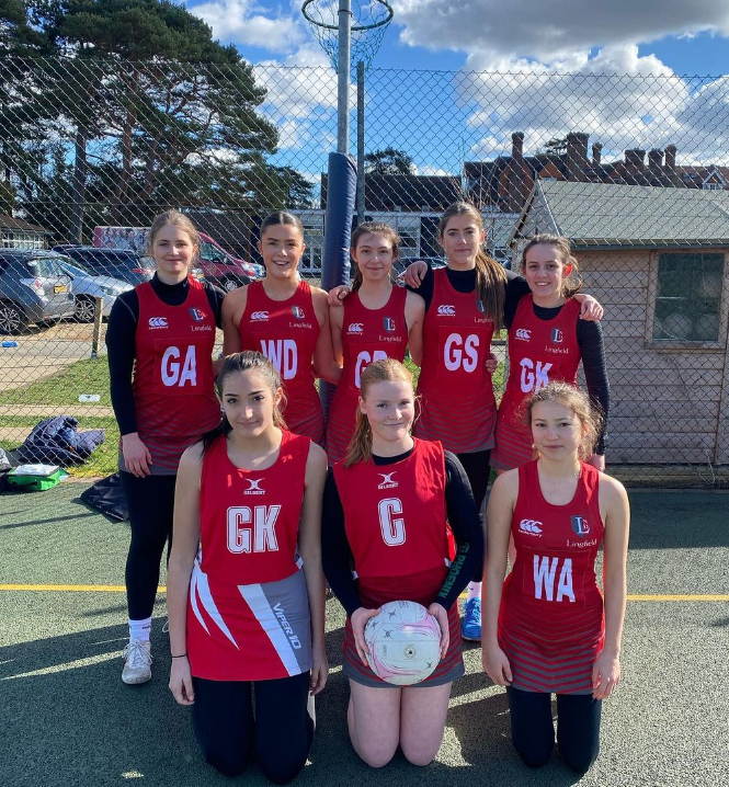 U18B Netball team