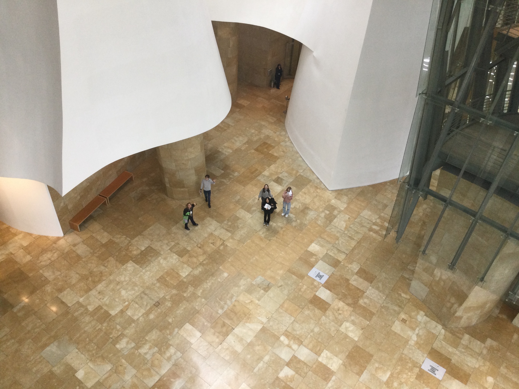 Lingfield MUN visit the Guggenheim Museum  in Bilbao