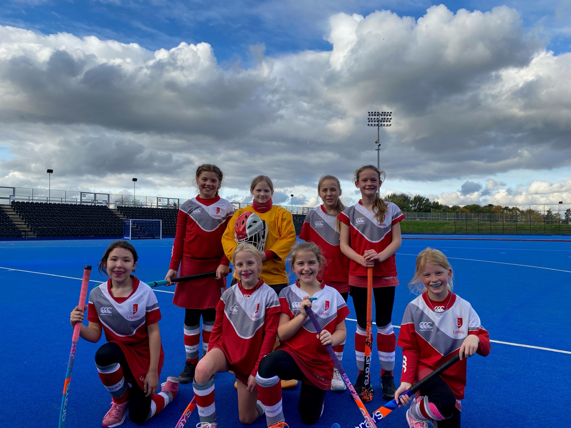 Lingfield Prep Girl's Hockey team