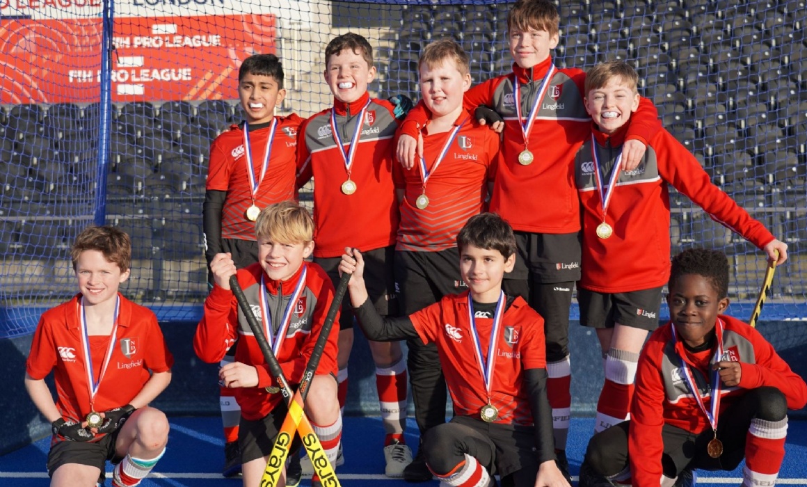 Lingfield College U11 National ISA Plate winners 