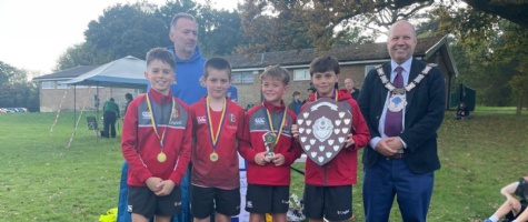 First and Second Place at EG Schools' Cross Country