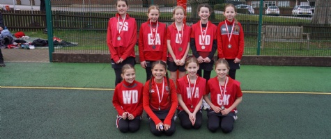 U11 Girls' Netball Team Qualify for National Finals