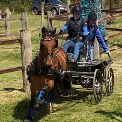 Sophia competes at National level