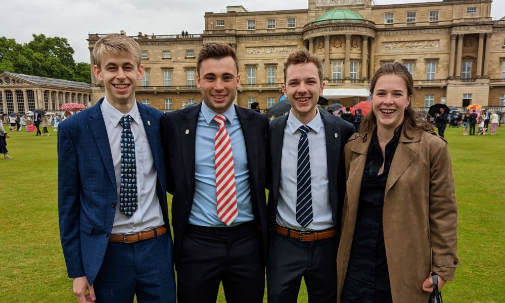 Lingfield Alumni collect their Gold Awards